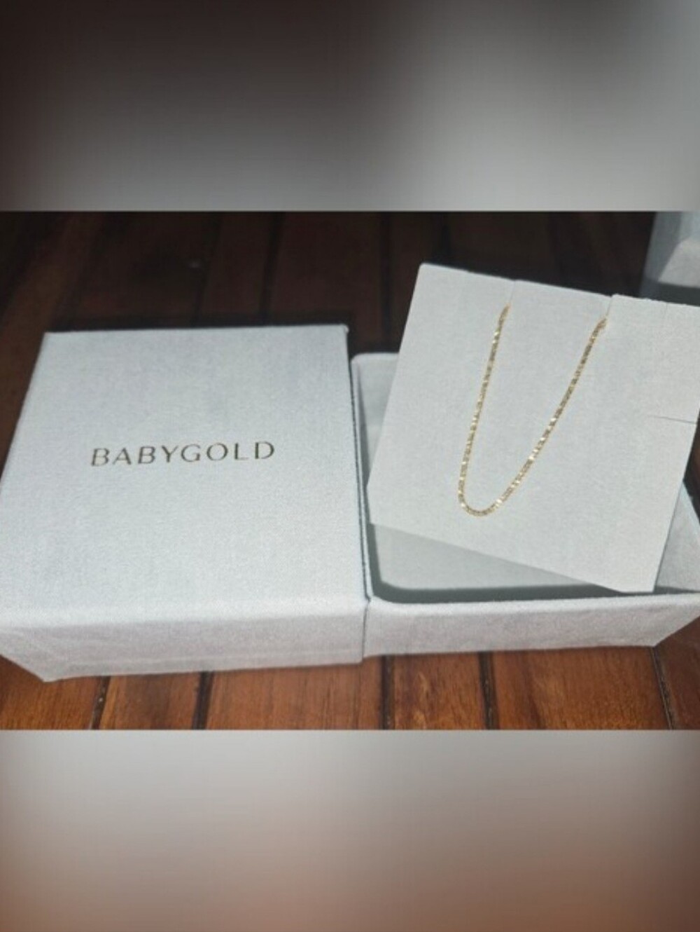 New In Box BABYGOLD 14k Gold Anklet